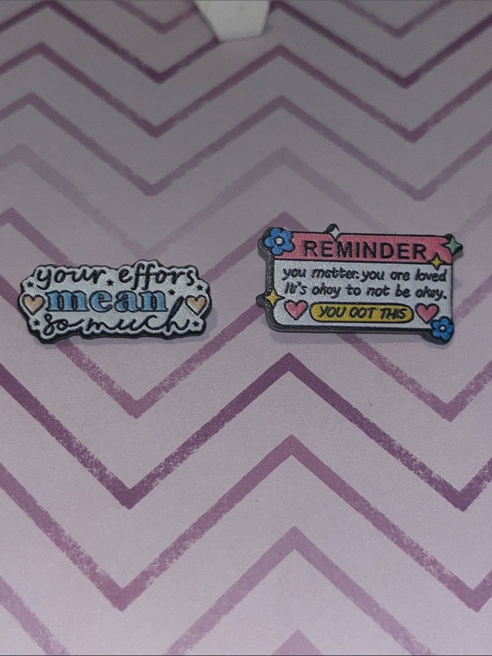 Mental Health Acrylic Pin Lot